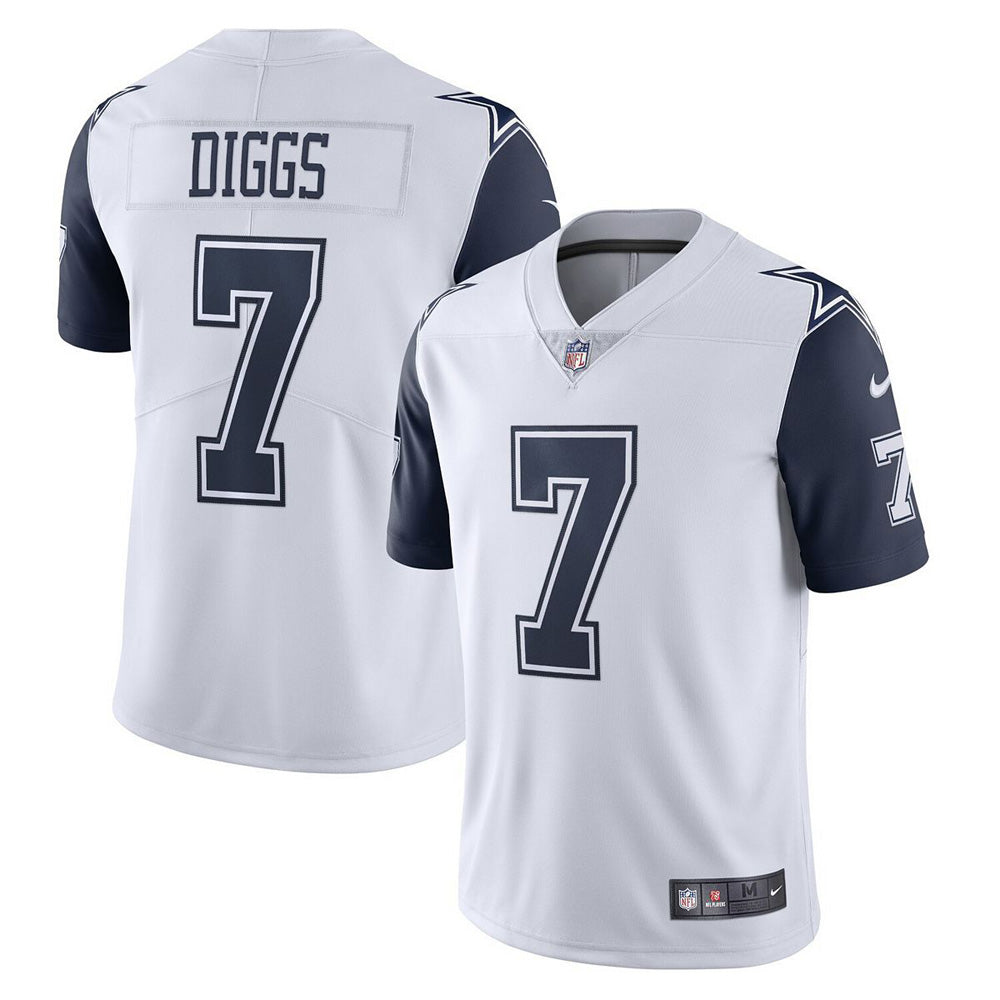 Men's Dallas Cowboys Trevon Diggs Vapor Jersey - White